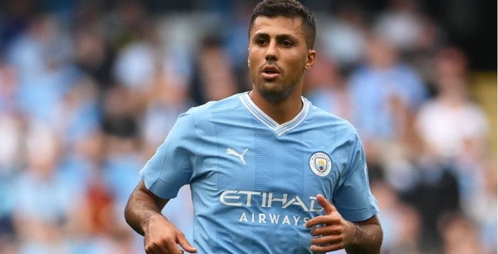 Manchester City Teammates Would ‘Make Fun’ of Rodri for Video Calling His Partner