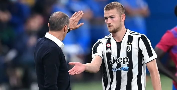 Matthijs de Ligt was 'incredible' around Allegri, says Netherlands Coach