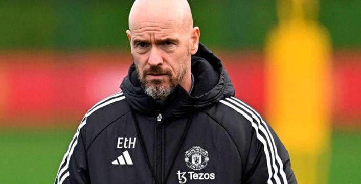 Manchester United manager Erik ten Hag