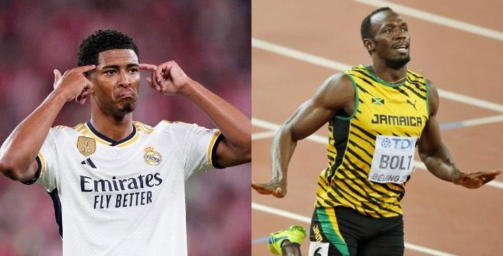 “Didn’t Want to See Another City Treble”- When Usain Bolt Thanked Jude Bellingham for Bailing Manchester United Fans Out
