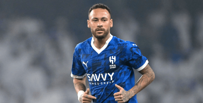 Neymar Jr. playing for Al-Hilal
