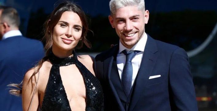Fede Valverde and wife Mina Bonino