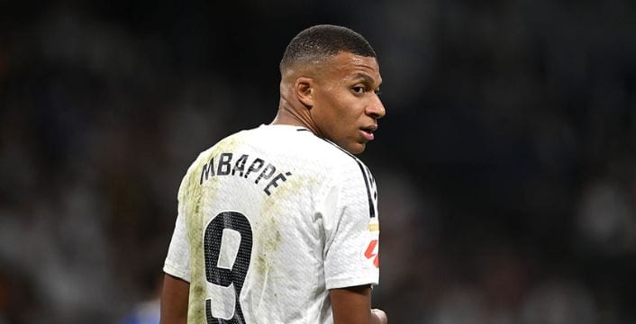 Kylian Mbappe of Real Madrid
