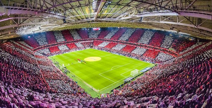 Estadio San Mames, home of Athletic Bilbao