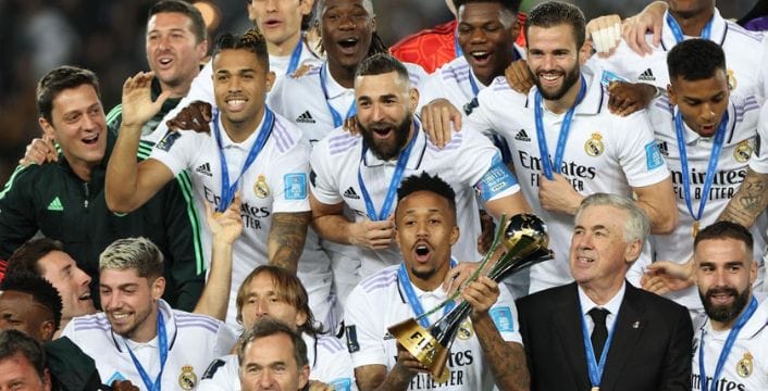 Real Madrid 2022 Club World Cup Winners