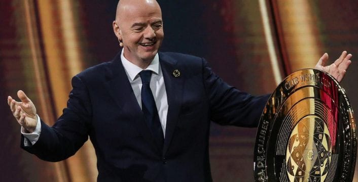 Gianni Infantino at the FIFA Club World Cup 2025 Draw