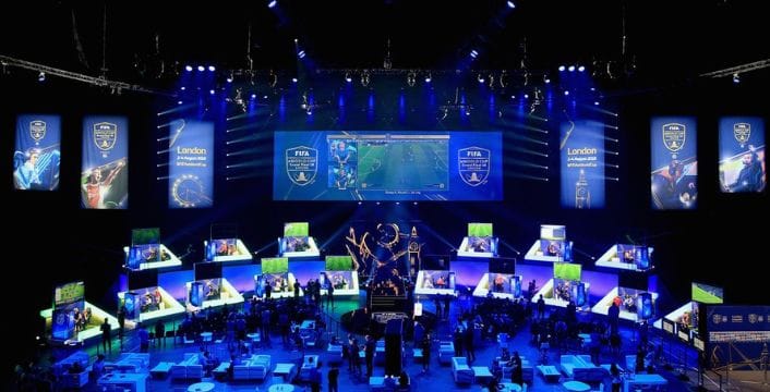 FIFAe World Cup in the Arena