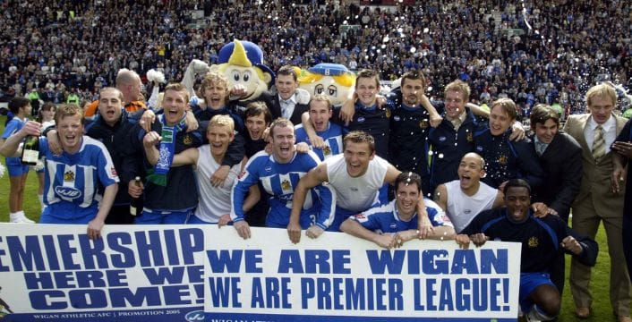 Wigan Athletic's Promotion to the Premier League in 2005