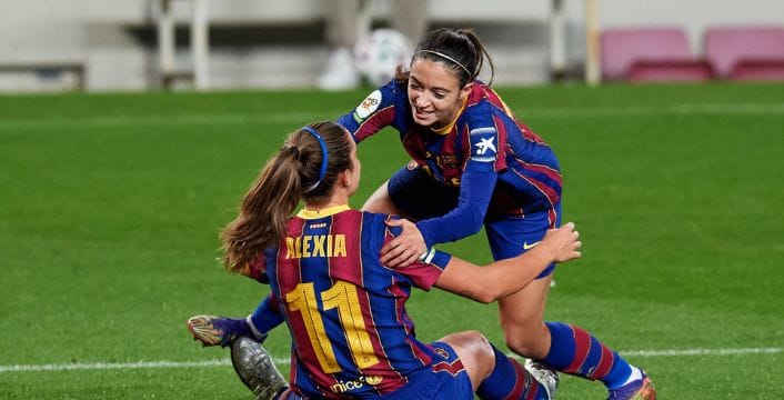 Aitana Bonmati and Alexia Putellas, 