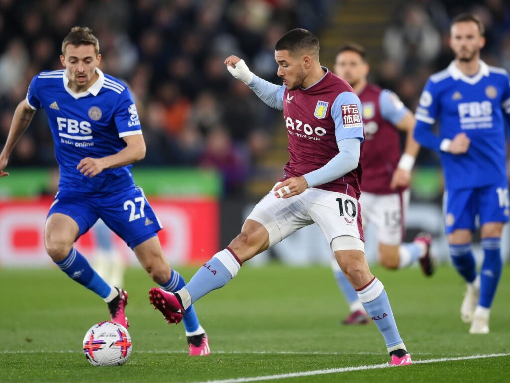 Leicester City and Aston Villa